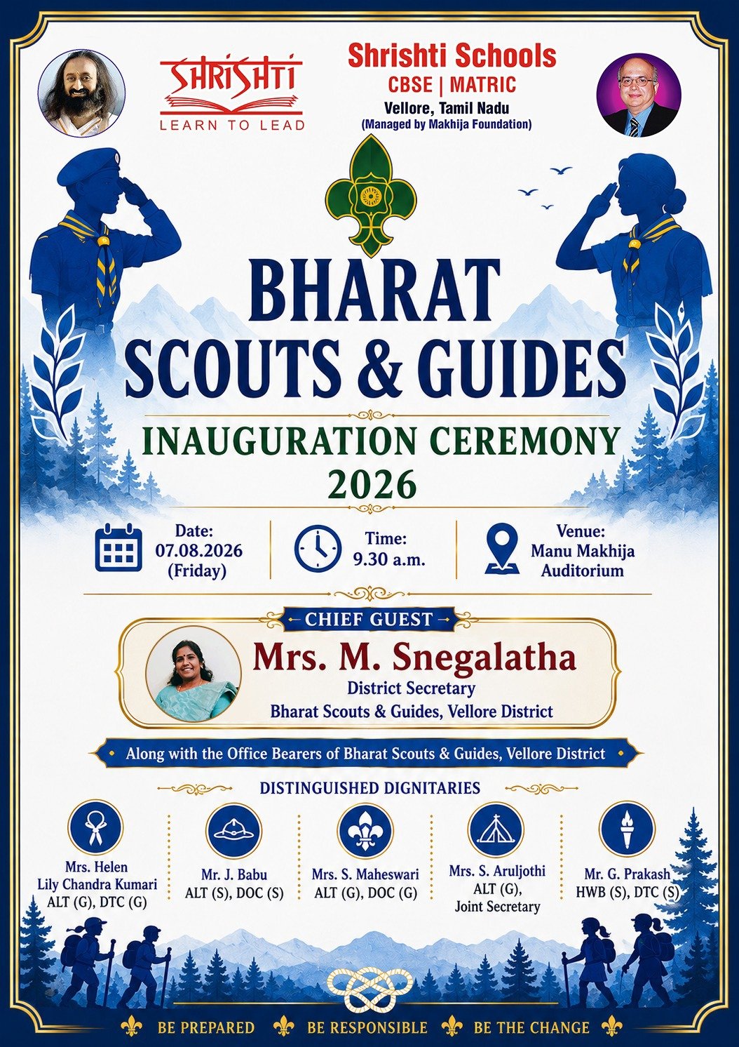 Bharat Scouts & Guides Inauguration Ceremony 2026